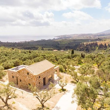Gerakada Exclusive-Seaview Villa With Private Pool Koróni المظهر الخارجي الصورة